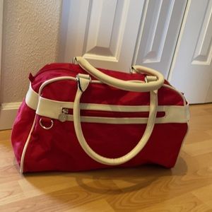 Cute, Small, Red Duffel Bag
